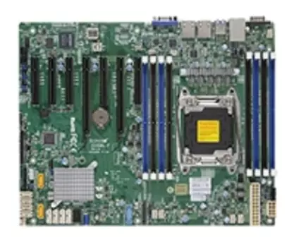 Материнская плата Supermicro MBD-X10SRL-F, 1xSocket2011-3, iC612, 8xDDR4, 4PCI-Ex8, 10SATA3 RAID 0/1/10, 2GLAN, 8xUSB 2.0, 4xUSB 3.0, VGA, ATX, Bulk