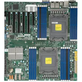 Материнская плата Supermicro X12DPi-N6, 2xSocket4189, iC621A, 16xDDR4, 4PCI-Ex16, 2PCI-Ex8, 1xM.2-PCI-E, 14SATA3 RAID 0/1/5/10, 2xGLAN, IPMI, 2xUSB 2.0, VGA, E-ATX, Bulk (MBD-X12DPi-N6-B)