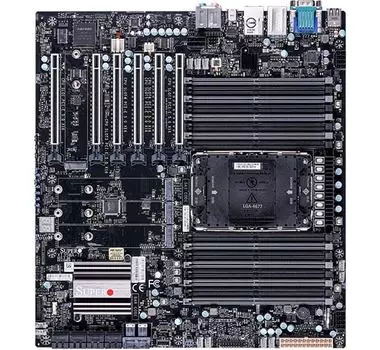 Материнская плата Supermicro X13SWA-TF, 1xSocket LGA4677, iW790, 16xDDR5, 6PCI-Ex16, 4-PCI-E, 8SATA3 RAID 0/1/5/10, 7.1-ch, GLAN, 10GLAN, IPMI, 4xUSB 2.0, VGA, E-ATX, Bulk (MBD-X13SWA-TF-B)