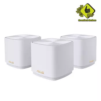 Mesh система ASUS ZenWiFi AX Mini XD4 (W-3-PK), 802.11a/b/g/n/ac/ax, 2.4/5ГГц, до 1775 Мбит/с, LAN 1x1Гбит/с, WAN 1x1 Гбит/с, внутренних антенн: 2, комплект 3 (90IG05N0-MO3R20)