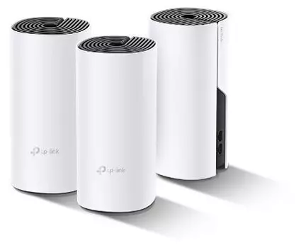 Mesh система TP-LINK DECO P9, 802.11a/b/g/n/ac, 2.4/5ГГц, до 1167 Мбит/с, LAN 1x1Гбит/с, WAN 1x1 Гбит/с, внутренних антенн: 2x5 дБи, комплект 3 (DECO P9 (3-PACK))