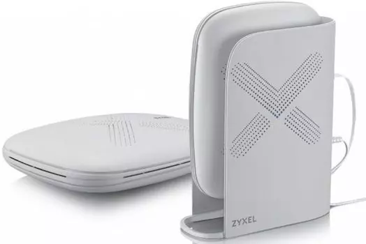 Mesh система ZyXEL Multy Plus (WSQ60), 802.11a/b/g/n/ac, 2.4/5ГГц, до 3000 Мбит/с, LAN 3x1Гбит/с, WAN 1x1 Гбит/с, внутренних антенн: 9, 1xUSB 2.0, 1xUSB 3.0, комплект 2 (WSQ60-EU0201F)