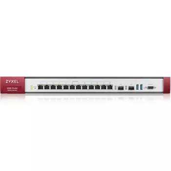 Межсетевой экран ZYXEL ZyWALL USG FLEX 700 (с подписками на 1 год), LAN: 12x1 Гбит/с, кол-во SFP/uplink: SFP 2x1 Гбит/с (USGFLEX700-RU0102F)