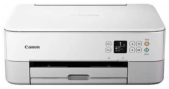 МФУ лазерная Canon Pixma TS5351, A4, цветной, 13стр/мин (A4 ч/б), 7стр/мин (A4 цв.), 4800x1200dpi, Wi-Fi, USB, белый (3773C126)