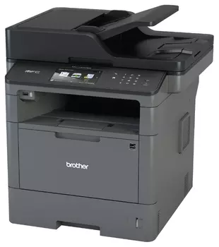 МФУ лазерный Brother MFC-L5750DW, A4, ч/б, 40стр/мин (A4 ч/б), 1200x1200dpi, дуплекс, ДАПД-50 листов, факс, сетевой, Wi-Fi, USB (MFCL5750DWR1)