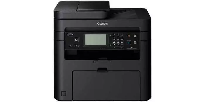МФУ лазерный Canon i-SENSYS MF237w, A4, ч/б, 23 стр/мин (A4 ч/б), 1200x1200 dpi, АПД-35 листов, факс, сетевой, Wi-Fi, USB, черный (1418C105)