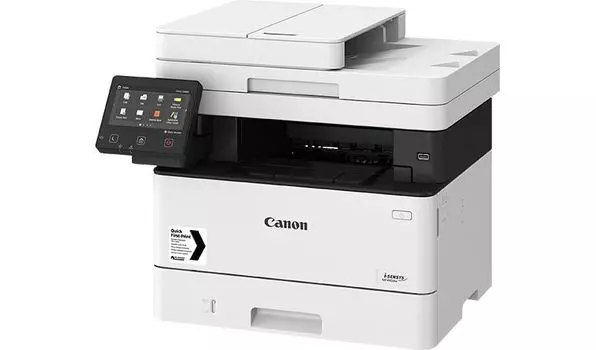 МФУ лазерный Canon i-SENSYS MF445dw, A4, ч/б, 38стр/мин (A4 ч/б), 1200x1200 dpi, дуплекс, ДАПД-50 листов, факс, сетевой, Wi-Fi, USB (3514C026)
