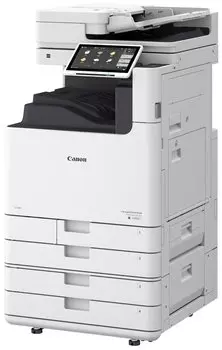 МФУ лазерный Canon imageRUNNER Advance C5850i, SRA3, цветной, 50 стр/мин (A4 ч/б), 50 стр/мин (A4 цв.), 27 стр/мин (A3 ч/б), 27 стр/мин (A3 цв.), 1200x1200 dpi, дуплекс, ДАПД-200 листов, факс, сетевой, Wi-Fi, USB, белый/черный, требуется запуск через АСЦ (3826C005/3826C047)