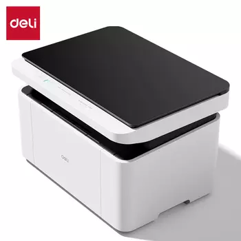 МФУ лазерный Deli M1820W, A4, ч/б, 20 стр/мин (A4 ч/б), 1200x600 dpi, Wi-Fi, USB, белый (M1820W)