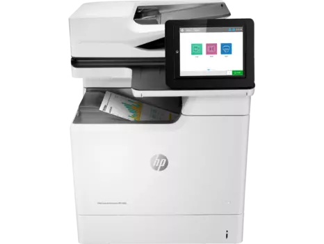МФУ лазерный HP Color LaserJet Enterprise M681dh, A4, цветной, 47стр/мин (A4 ч/б), 47стр/мин (A4 цв.), 1200x1200dpi, дуплекс, ДАПД-150 листов, сетевой, USB (J8A10A)