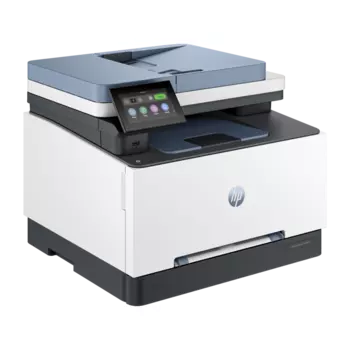 МФУ лазерный HP Color LaserJet Pro 3303fdn, A4, цветной, 25 стр/мин (A4 ч/б), 25 стр/мин (A4 цв.), 600x600 dpi, дуплекс, ДАПД-50 листов, факс, сетевой, Wi-Fi, USB, белый (499M8A)