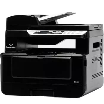 МФУ лазерный Катюша M133p, A4, ч/б, 33 стр/мин (A4 ч/б), 1200x1200 dpi, дуплекс, АПД-35 листов, сетевой, USB, черный (M133p-512)