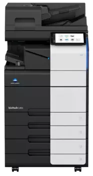 МФУ лазерный Konica Minolta bizhub C451i, A3, цветной, 45 стр/мин (A4 ч/б), 45 стр/мин (A4 цв.), 22 стр/мин (A3 ч/б), 22 стр/мин (A3 цв.), 1200x1200 dpi, дуплекс, ДАПД-300 листов, сетевой, USB, черный/серый, требуется запуск через АСЦ (ADXK021)