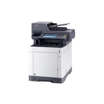 МФУ лазерный Kyocera Ecosys M6235cidn, A4, цветной, 35стр/мин (A4 ч/б), 35стр/мин (A4 цв.), 1200x1200dpi, дуплекс, ДАПД-100 листов, факс, сетевой, USB (1102V03NL0)