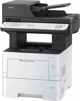 МФУ лазерный Kyocera Ecosys MA4500fx, A4, ч/б, 45 стр/мин (A4 ч/б), 1200x1200 dpi, дуплекс, ДАПД-75 листов, сетевой, USB, белый/черный (110C123NL0)