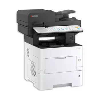 МФУ лазерный Kyocera Ecosys MA4500ix, A4, ч/б, 45 стр/мин (A4 ч/б), 1200x1200 dpi, дуплекс, ДАПД-75 листов, сетевой, USB, белый/черный (110C113NL0)