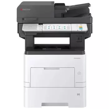 МФУ лазерный Kyocera MA5500ifx, A4, ч/б, 55 стр/мин (A4 ч/б), 1200x1200 dpi, дуплекс, ДАПД-75 листов, факс, сетевой, USB, белый/черный (110C0Z3NL0)