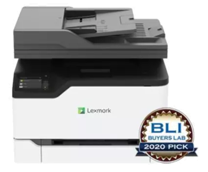 МФУ лазерный Lexmark CX431adw , A4, цветной, 25стр/мин (A4 ч/б), 25стр/мин (A4 цв.), 600x600dpi, дуплекс, ДАПД-50 листов, сетевой, Wi-Fi, USB (40N9470)