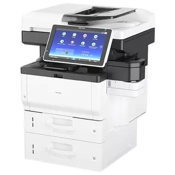 МФУ лазерный Ricoh IM 350, A4, ч/б, 35стр/мин (A4 ч/б), 1200x1200dpi, дуплекс, ДАПД-50 листов, сетевой, USB (418487)
