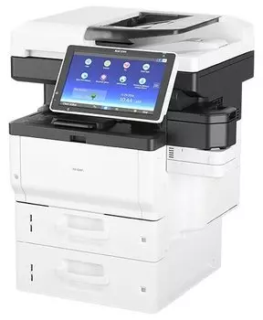 МФУ лазерный Ricoh IM 430F , A4, ч/б, 43стр/мин (A4 ч/б), 43стр/мин (A4 цв.), 1200x1200dpi, дуплекс, ДАПД-50 листов, сетевой, USB (418491)