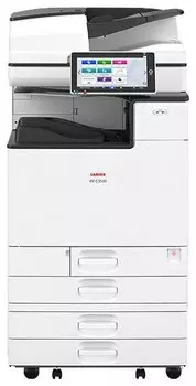 МФУ лазерный Ricoh IM C3500 , A3, цветной, 35стр/мин (A4 ч/б), 35стр/мин (A4 цв.), 17стр/мин (A3 ч/б), 17стр/мин (A3 цв.), 1200x1200dpi, дуплекс, ДАПД-100 листов, сетевой, USB (418305)