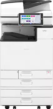 МФУ лазерный Ricoh IM C4500, A3, цветной, 45 стр/мин (A4 ч/б), 45 стр/мин (A4 цв.), 22 стр/мин (A3 ч/б), 22 стр/мин (A3 цв.), 1200x1200 dpi, дуплекс, ДАПД-100 листов, сетевой, USB, требуется запуск через АСЦ (418314/419295)