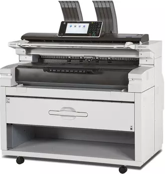 МФУ лазерный Ricoh MP W6700SP, A0, 1-но цветный, 600x600dpi, сетевой, USB (417290)