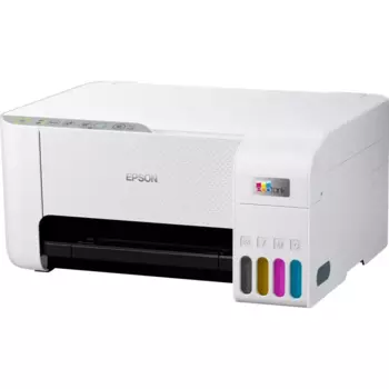 МФУ струйный Epson EcoTank L3276, A4, цветной, 33 стр/мин (A4 ч/б), 15 стр/мин (A4 цв.), 5760x1440dpi, Wi-Fi, USB, белый (C11CJ67436)