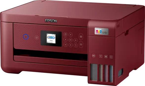 МФУ струйный Epson EcoTank L4267, A4, цветной, 10.5 стр/мин (A4 ч/б), 5 стр/мин (A4 цв.), 5760x1440dpi, СНПЧ, Wi-Fi, USB, красный (C11CJ63512)