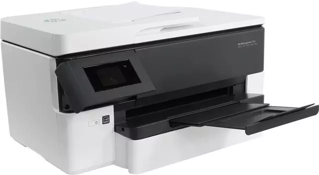 МФУ струйный HP OfficeJet Pro 7720, A3, цветной, 18стр/мин (A4 ч/б), 22стр/мин (A4 цв.), 4800x1200dpi, дуплекс, ДАПД, факс, сетевой, Wi-Fi, USB (Y0S18A)