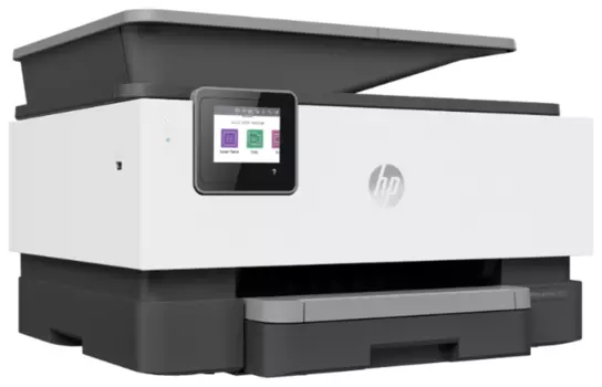 МФУ струйный HP Officejet Pro 9013, A4, цветной, 4стр/мин (A4 ч/б), 1.7стр/мин (A4 цв.), 1200x600dpi, дуплекс, ДАПД-35 листов, USB (1KR49B)