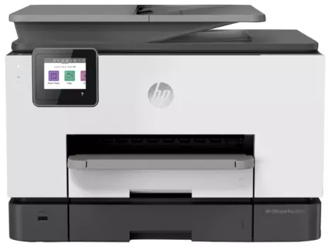 МФУ струйный HP OfficeJet Pro 9020, A4, цветной, 24стр/мин (A4 ч/б), 20стр/мин (A4 цв.), 1200x1200dpi, дуплекс, ДАПД-35 листов, факс, USB (1MR78B)
