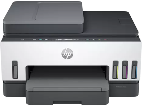 МФУ струйный HP Smart Tank 750, A4, цветной, 15стр/мин (A4 ч/б), 9стр/мин (A4 цв.), 4800x1200dpi, дуплекс, АПД-35 листов, СНПЧ, сетевой, Wi-Fi, USB (6UU47A)