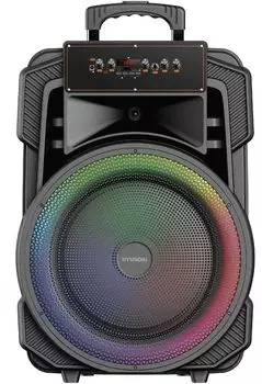 Мидисистема Hyundai H-MC1295, 35 Вт, караоке, FM, USB, CR, AUX, Bluetooth, Да, черный (H-MC1295)