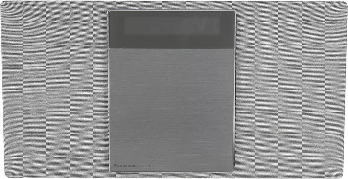Мидисистема Panasonic, 40 Вт, FM, USB, AUX, Bluetooth, Wi-Fi, серебристый (SC-HC410EG-S)
