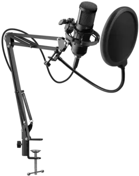 Микрофон Defender Space GMC 450, конденсаторный, черный (64645)