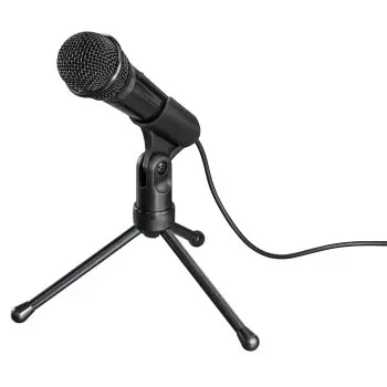 Микрофон HAMA MIC-P35, конденсаторный, черный (00139905)