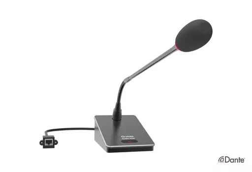 Микрофон Infobit DANTE, суперкардиоидный, черный (iSpeaker MD20)