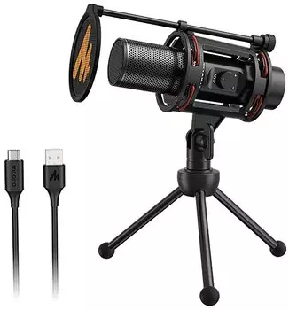 Микрофон MAONO PM471TS, конденсаторный, черный (PM471TS)