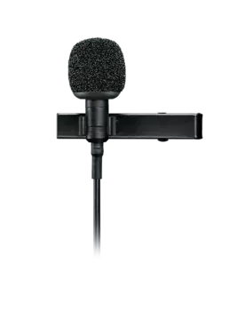 Микрофон SHURE MOTIV MVL-3.5MM, конденсаторный, черный (MVL-3.5MM)