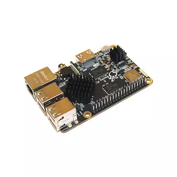 Микрокомпьютер Repka Pi 3, Allwinner H5 1.4 ГГц, 2Gb DDR3, LAN, WiFi, BT, 4xUSB 2.0, HDMI, Linux, черный (1126060780)