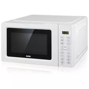 Микроволновая печь BBK 17MWS-785S/W 17л, 700Вт, белый (17MWS-785S/W(W))
