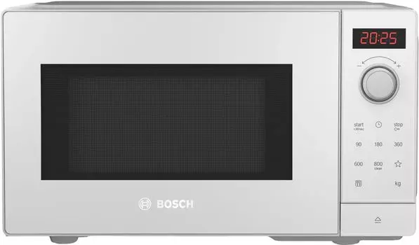 Микроволновая печь Bosch FFL023MW0 20 л, 800 Вт, белый (FFL023MW0)