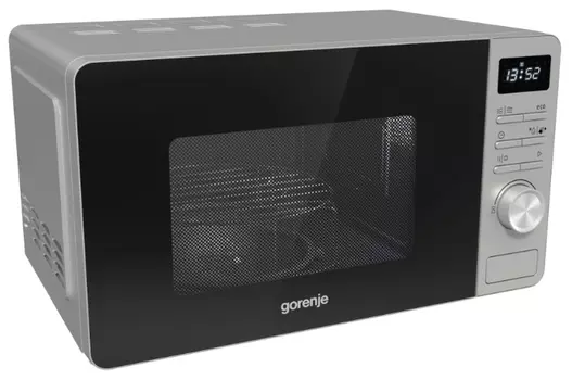 Микроволновая печь Gorenje GRILL MO23A4X 23 л, 800 Вт, гриль, серебристый (733242)