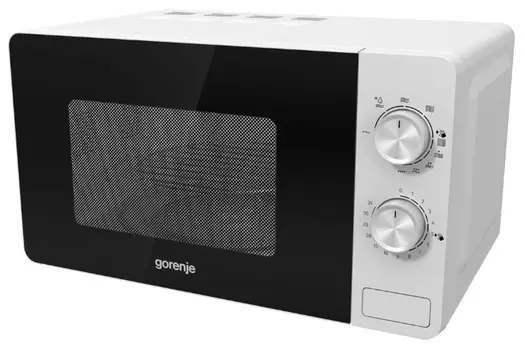 Микроволновая печь Gorenje MO20E2W 20 л, 800 Вт, гриль, белый (MO20E2W)