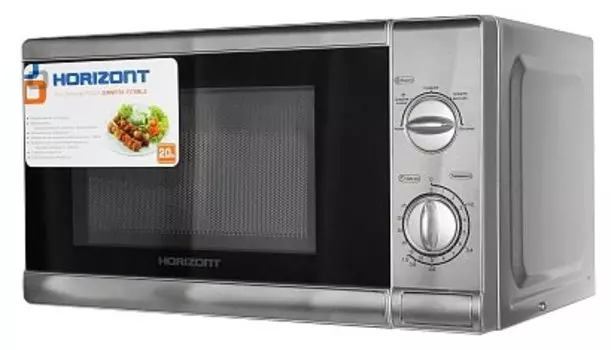 Микроволновая печь Horizont 20MW700-1378BLS 20л, 700Вт, серебристый