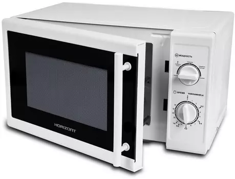 Микроволновая печь Horizont 20MW700-1378PKW 20л, 700Вт, белый (20MW700-1378PKW)