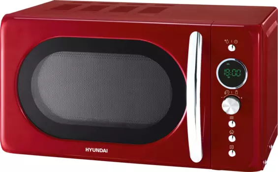 Микроволновая печь Hyundai HYM-D3037 20 л, 700 Вт, красный