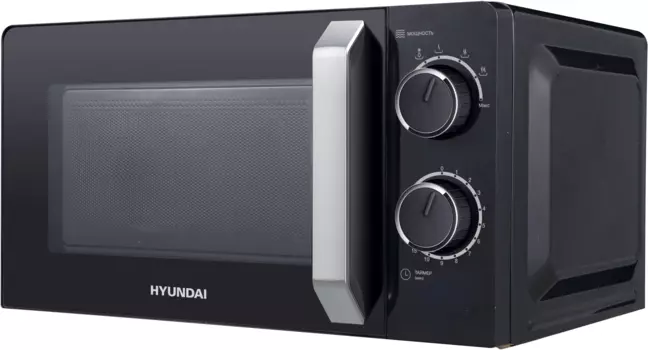 Микроволновая печь Hyundai HYM-M2052 20 л, 700 Вт, черный/серебристый