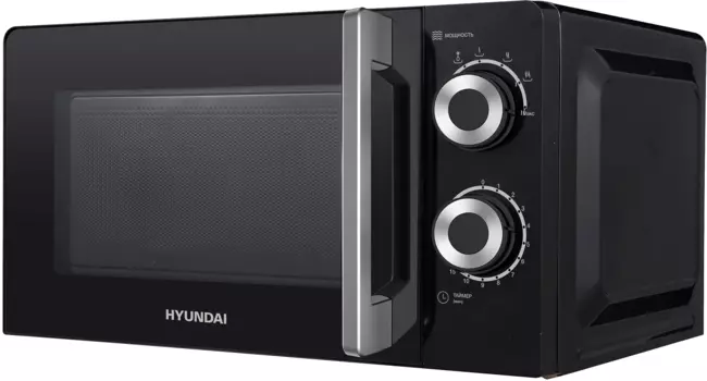 Микроволновая печь Hyundai HYM-M2054 20 л, 700 Вт, черный/серебристый